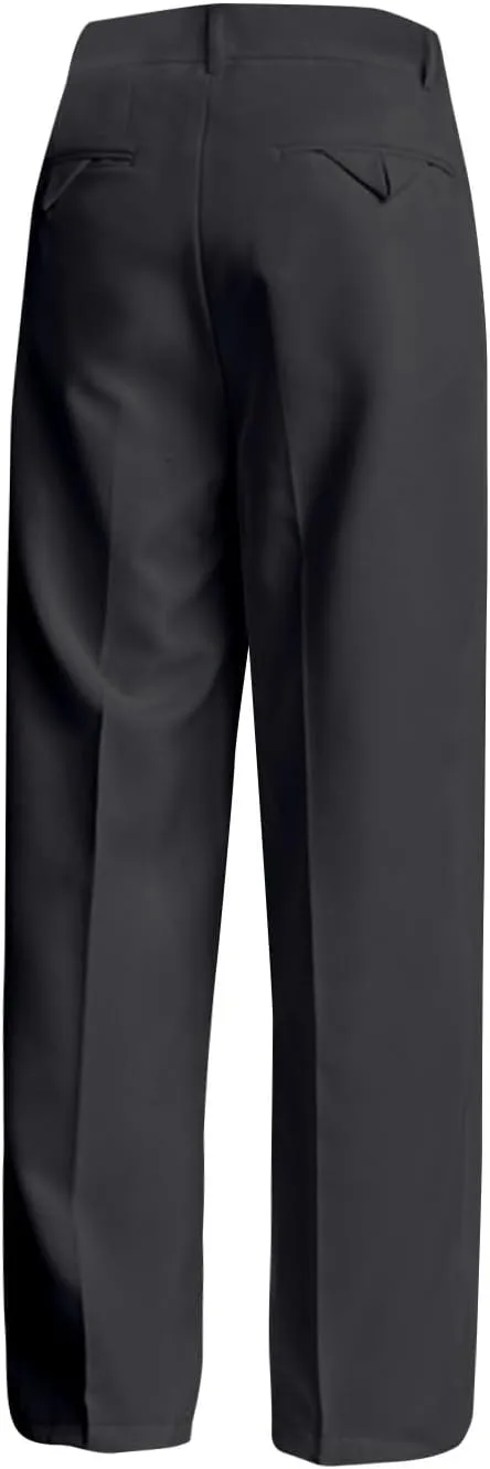 RTRDE Men's Pants Business Casual Pants Loose Solid Color Pleated Dress Pants Trousers for Men, 32-38