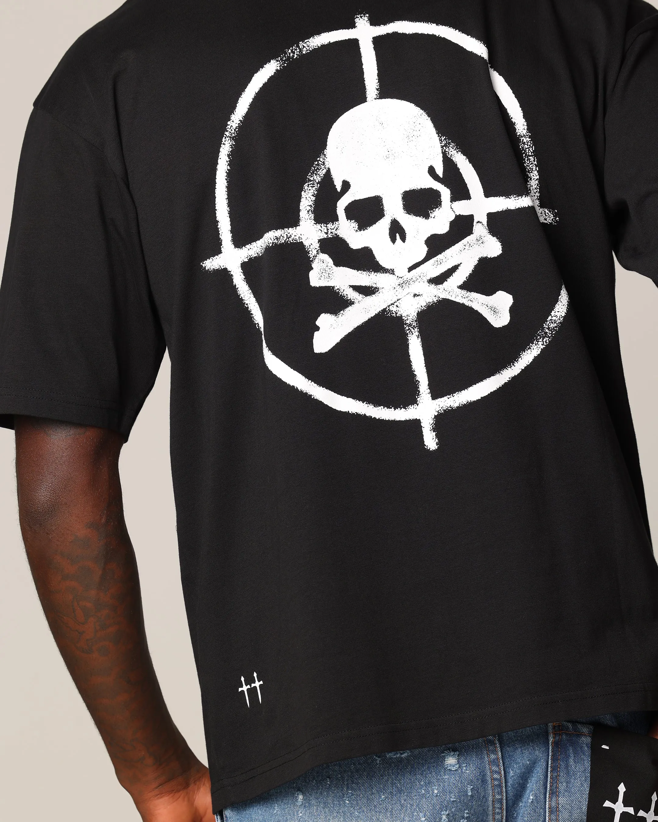 Saint Morta Post Humanous Patrol T-Shirt Black