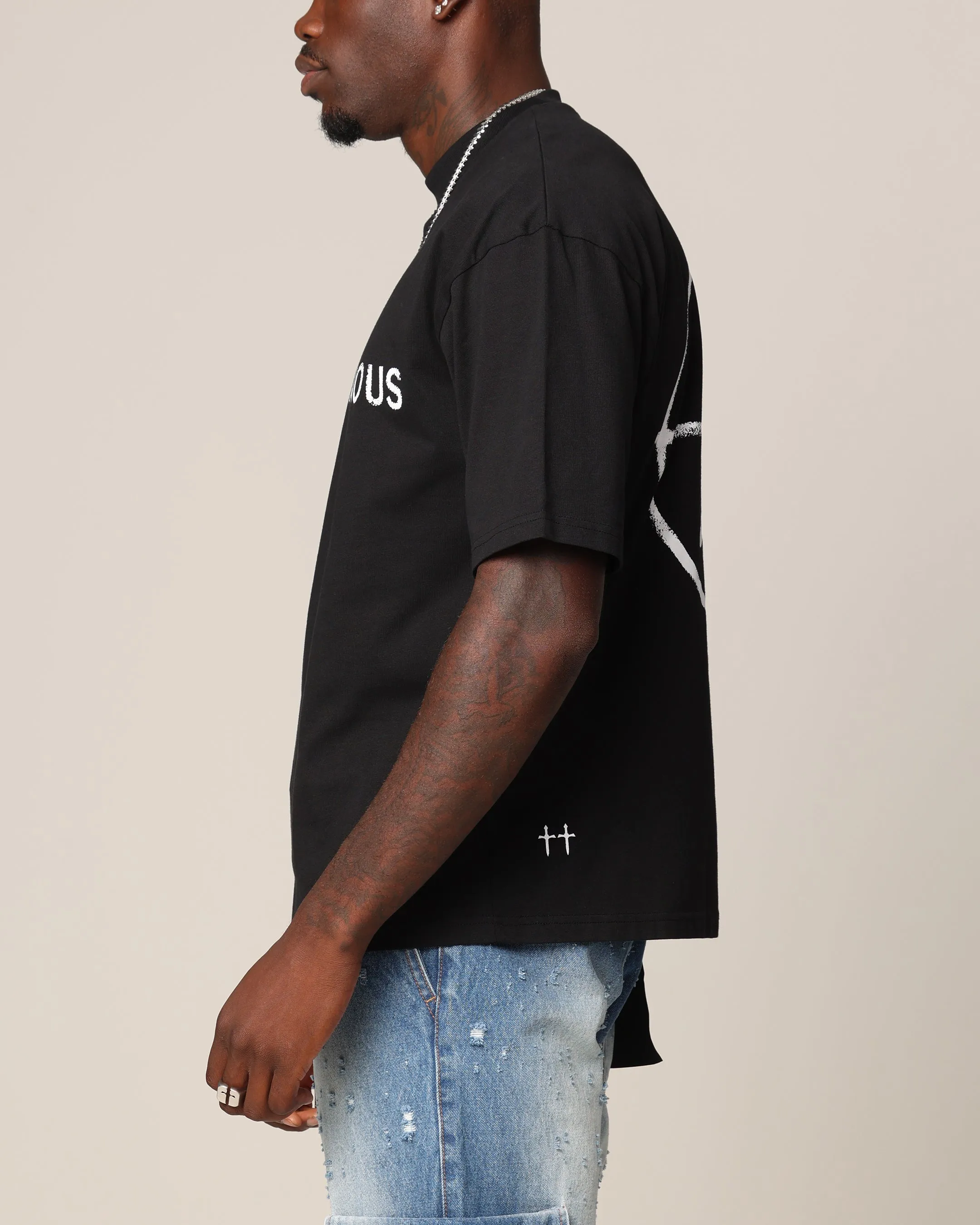 Saint Morta Post Humanous Patrol T-Shirt Black