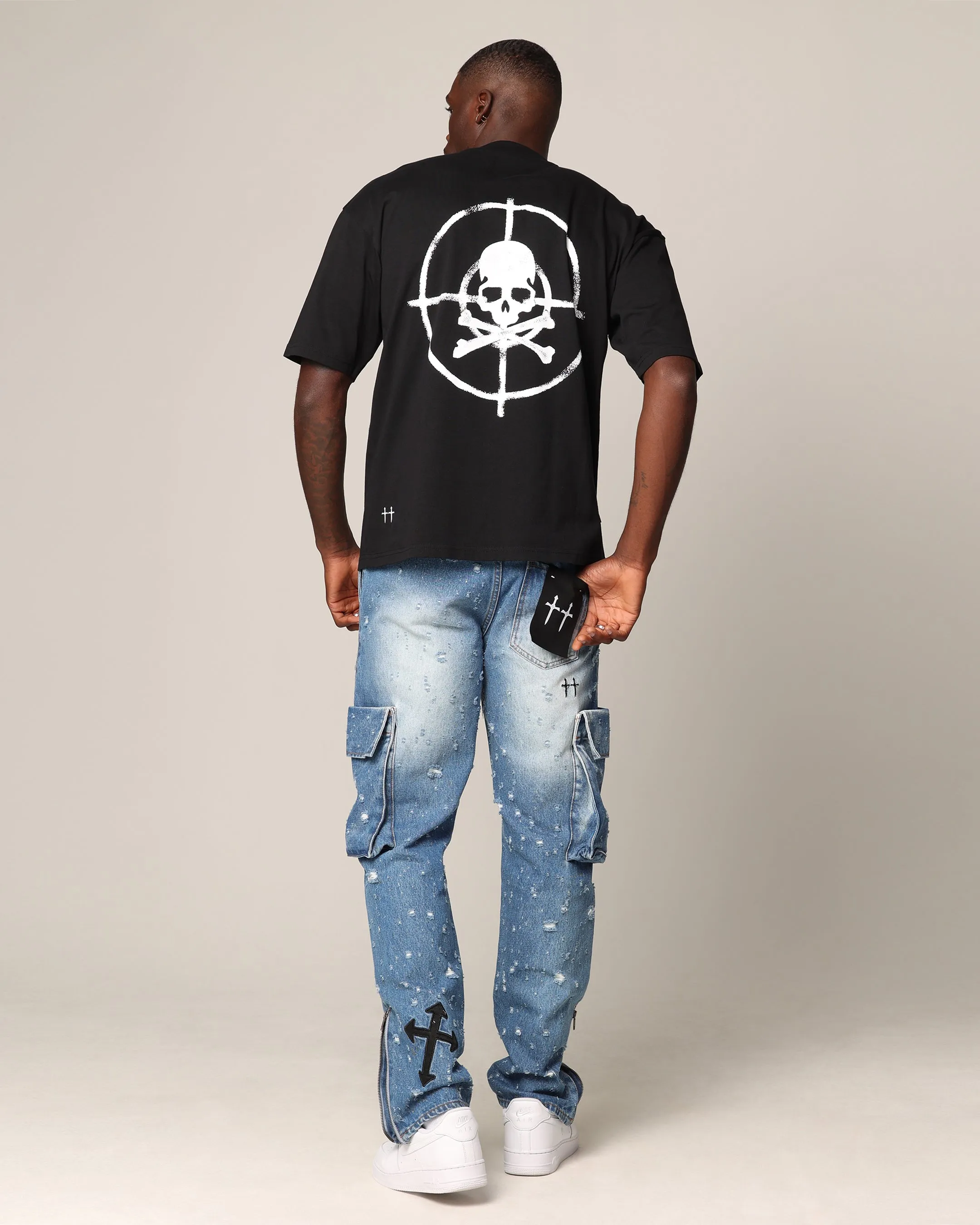 Saint Morta Post Humanous Patrol T-Shirt Black