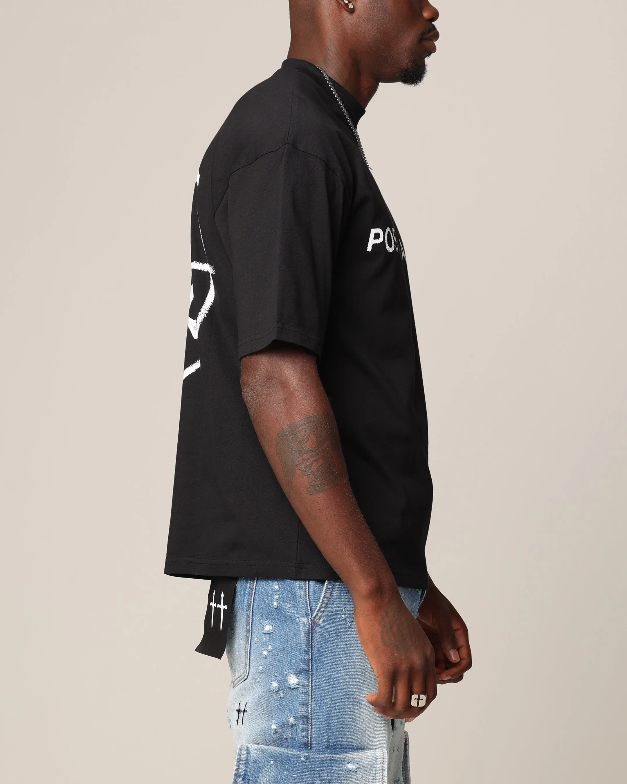 Saint Morta Post Humanous Patrol T-Shirt Black