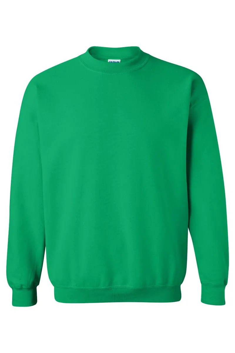 Sequin Green Cheer Your Team Heavy-weight Crew Sweatshirt
