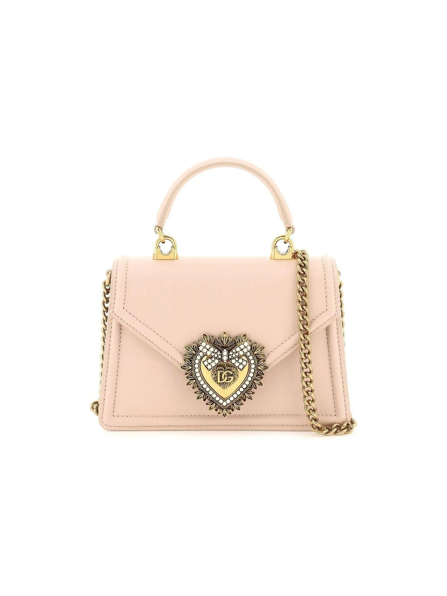 Small Devotion Calfskin Handbag