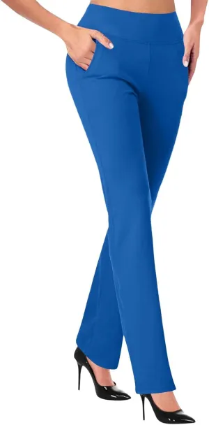 TANGNADE Formal Dress Pants for Women High Waist Slim Fit Suit Pants Trousers Dressy Casual Business Work Pant Slacks