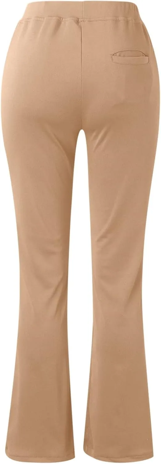 TANGNADE Formal Dress Pants for Women High Waist Slim Fit Suit Pants Trousers Dressy Casual Business Work Pant Slacks