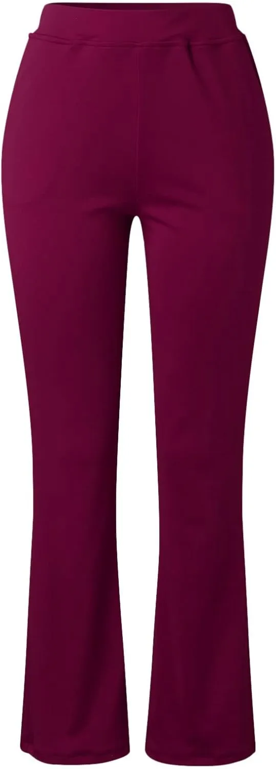 TANGNADE Formal Dress Pants for Women High Waist Slim Fit Suit Pants Trousers Dressy Casual Business Work Pant Slacks