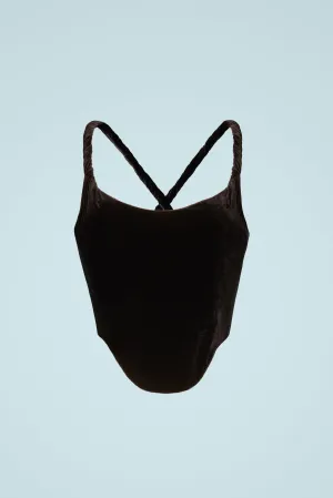 THE MOTION EDIT VELVET TOP BODICE