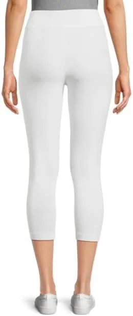 Time and Tru Women's Pull on Capri Leggings