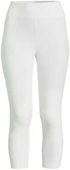 Time and Tru Women's Pull on Capri Leggings
