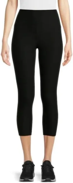 Time and Tru Women's Pull on Capri Leggings