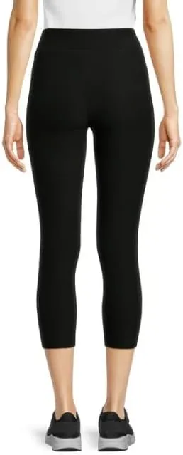 Time and Tru Women's Pull on Capri Leggings