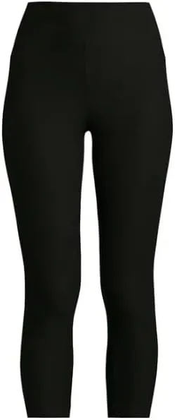 Time and Tru Women's Pull on Capri Leggings