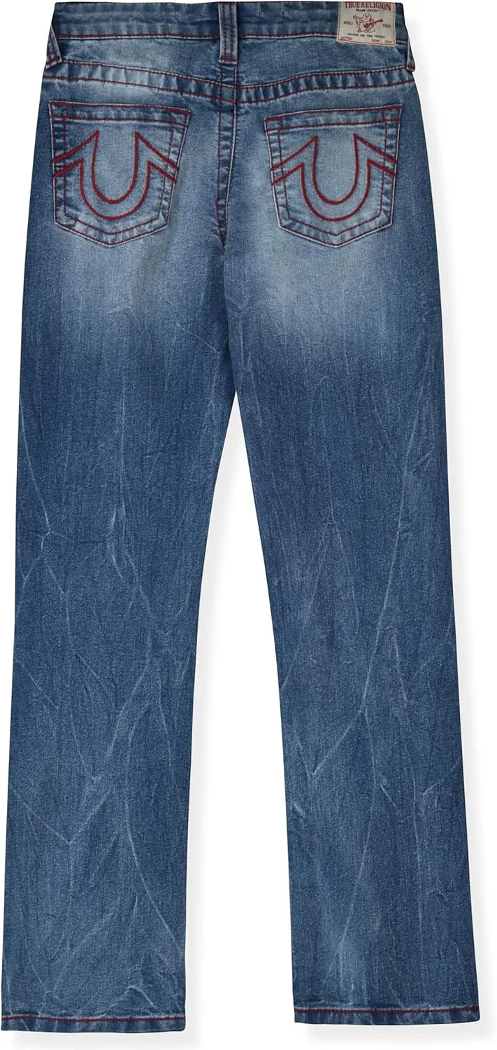 True Religion Boys Jeans Kids Stretch Denim Jeans for Boys
