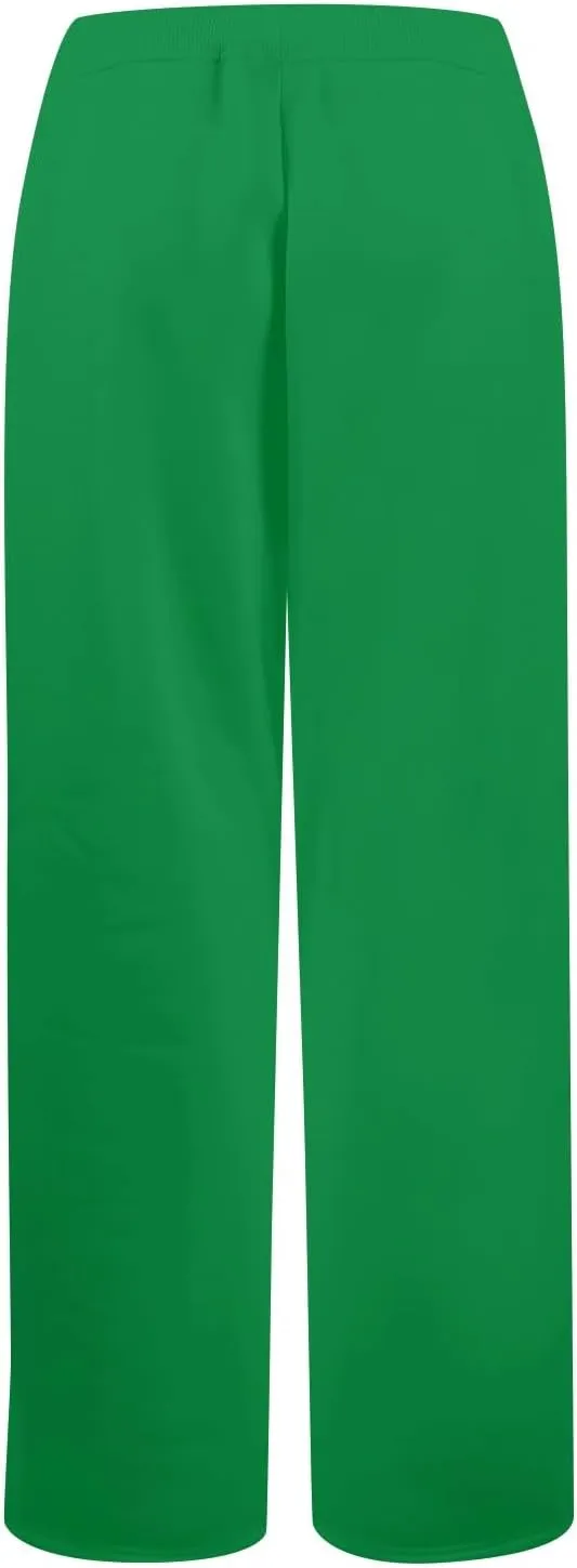 Wide Leg Pants Woman Drawstring High Waist Yoga Pants with Pocket Lightweight Casual Flare Sweatpants Baggy Lounge Pants