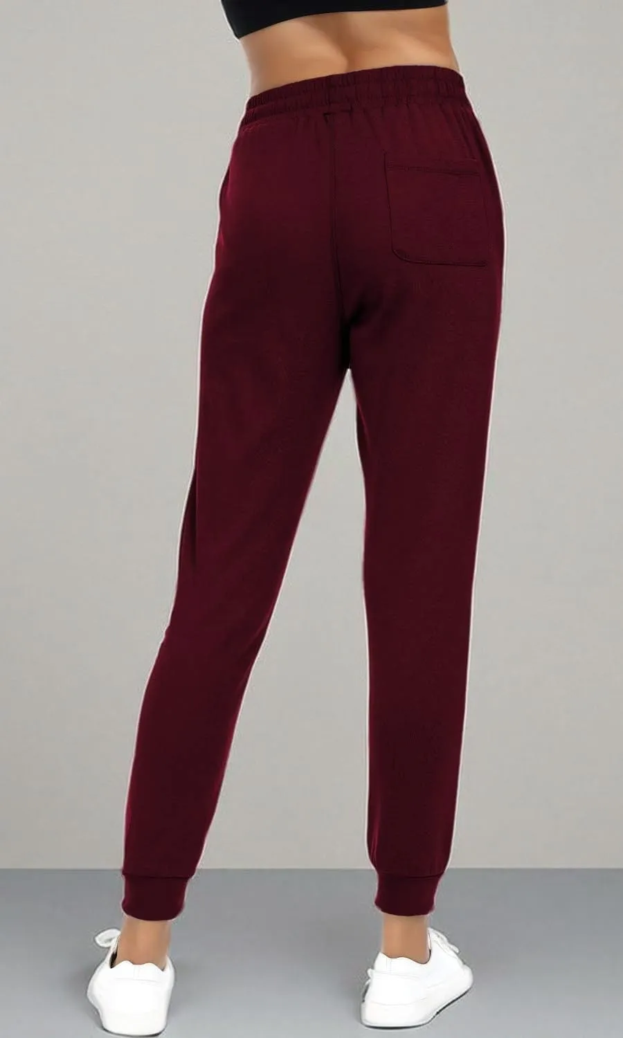 Women's Joggers Pants Active Sweatpants Cotton Tapered Workout Yoga Lounge Track Pants with Pockets