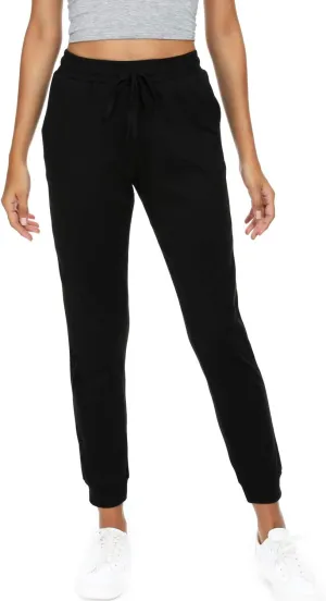 Women's Joggers Pants Active Sweatpants Cotton Tapered Workout Yoga Lounge Track Pants with Pockets