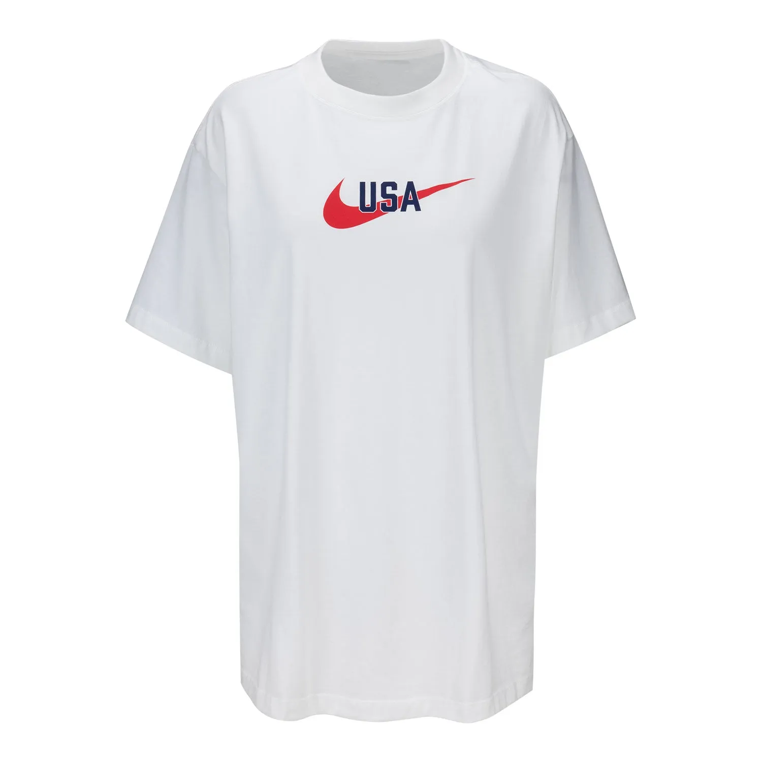 Women's Nike USA Swoosh White Tee