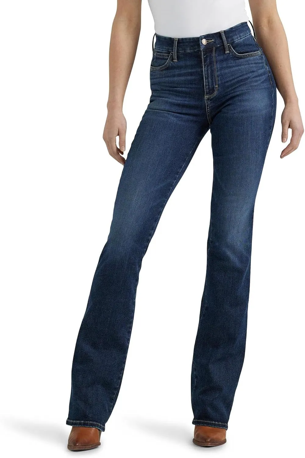 Wrangler Women's Bespoke High Rise Lacey Bootcut Jean