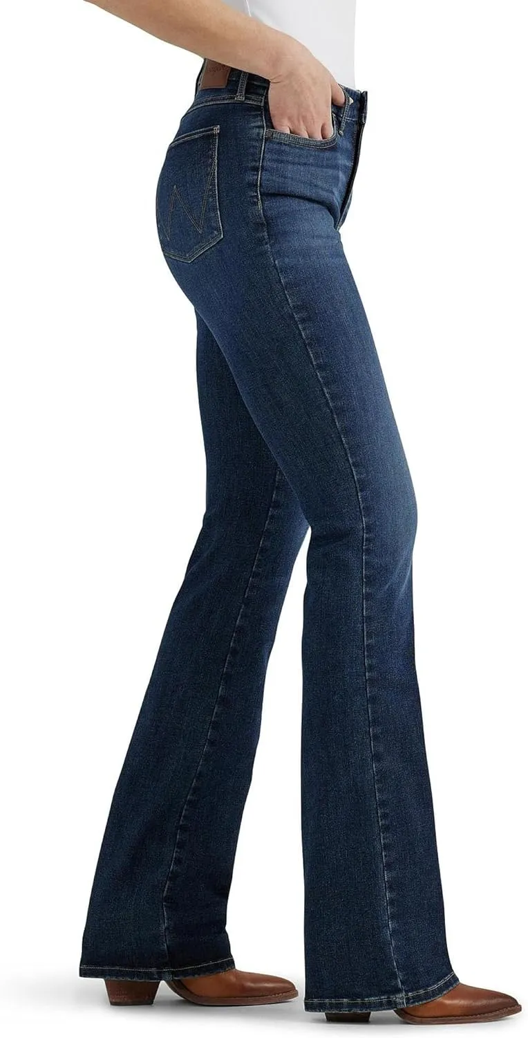 Wrangler Women's Bespoke High Rise Lacey Bootcut Jean