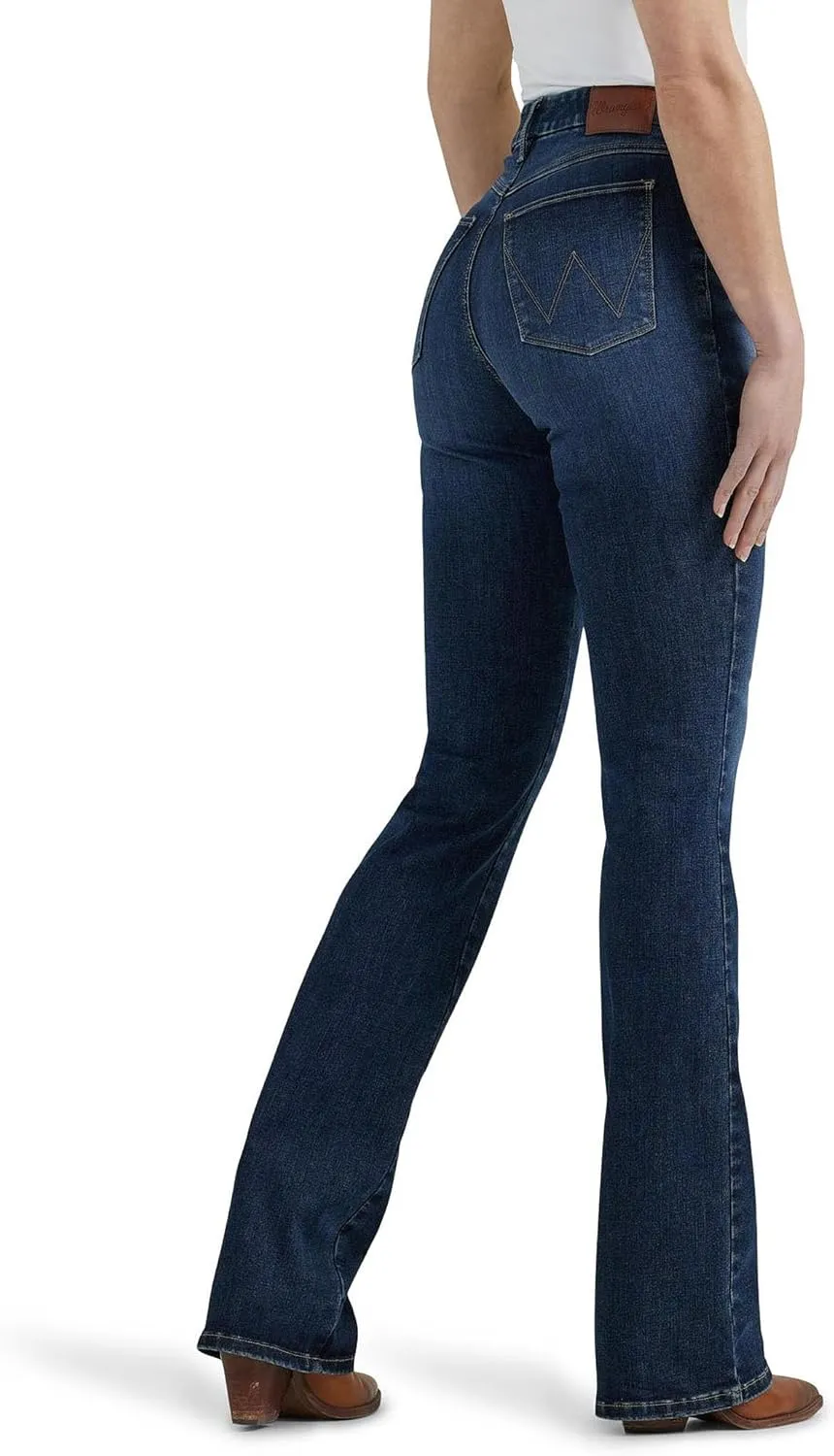 Wrangler Women's Bespoke High Rise Lacey Bootcut Jean