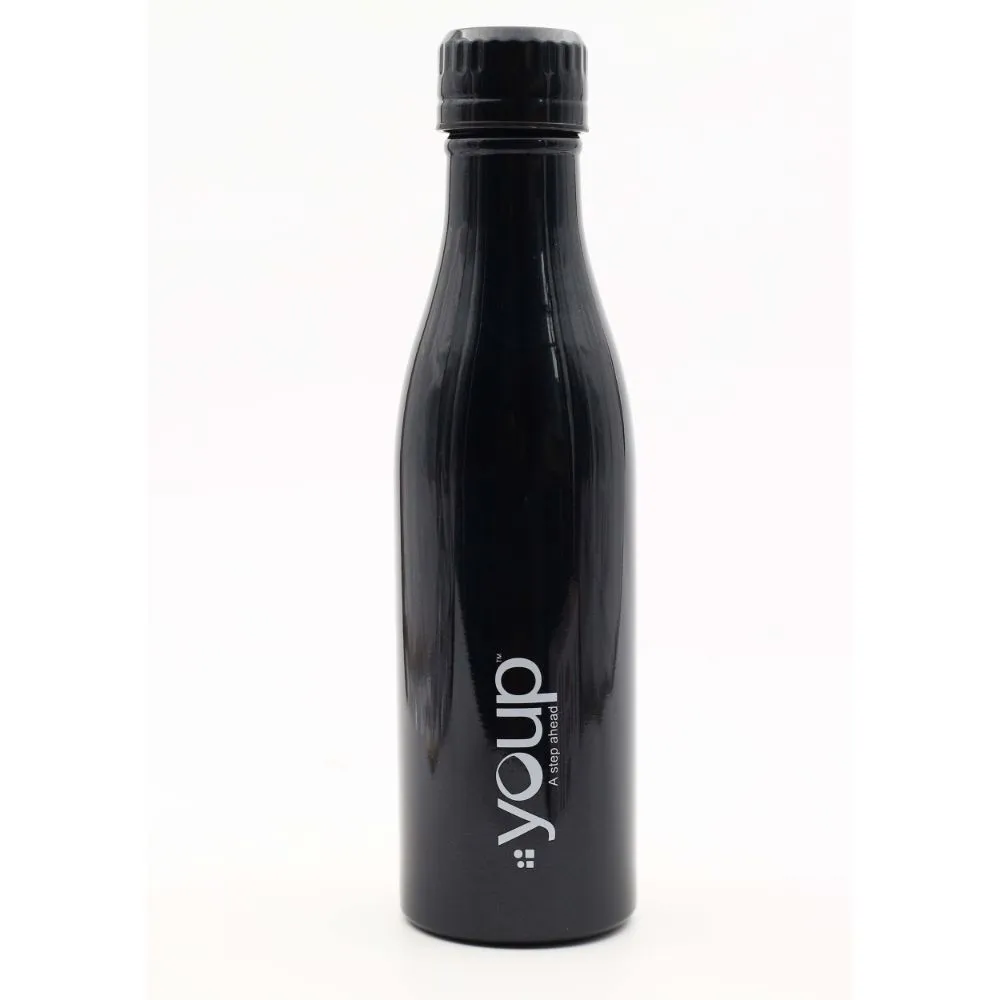 Youp Thermosteel Insulated Black Color Bottle Splash502 - 500 Ml