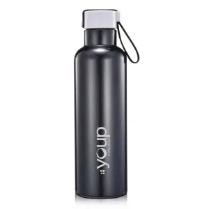 Youp Thermosteel Insulated Black Color Bottle Twinkle501 - 500 Ml